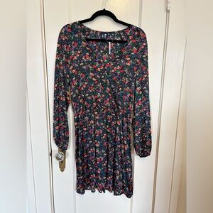 Gap Floral Mini Dress Size M NWT